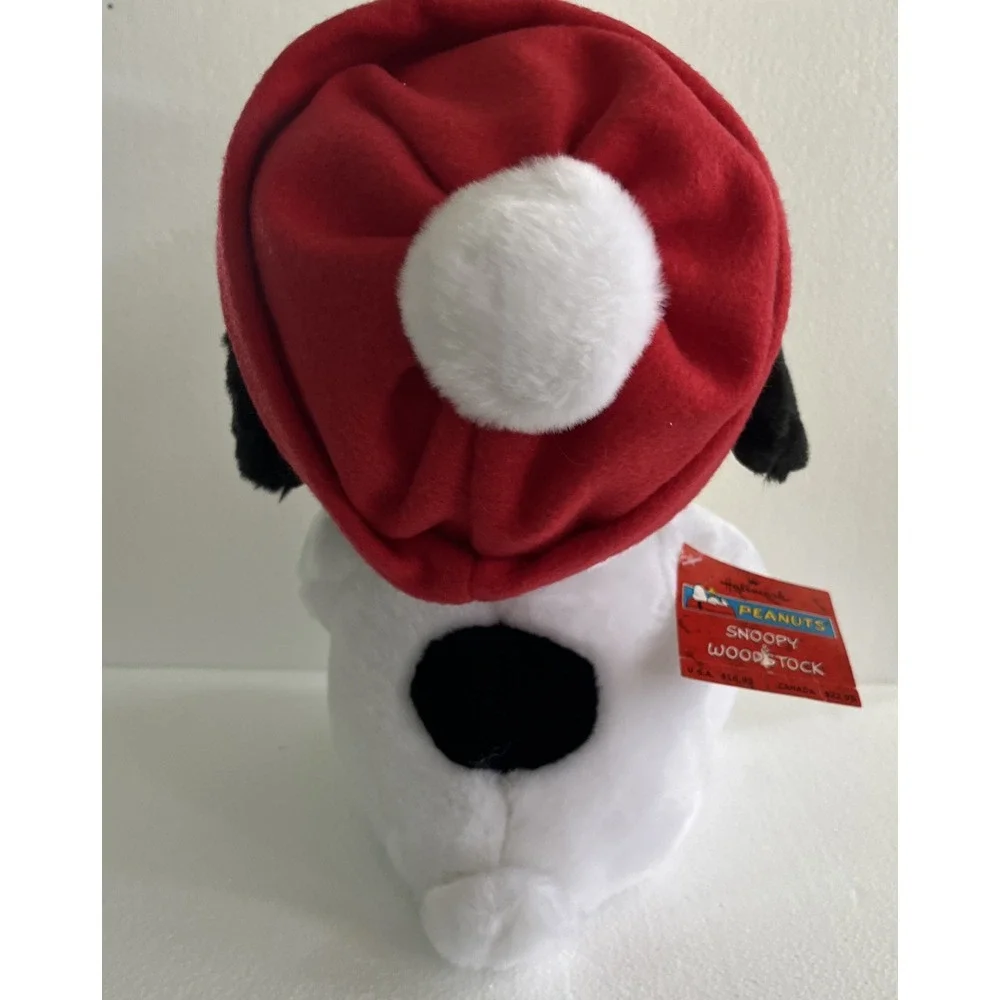 Hallmark LARGE Red‎ Hat Snoopy &  Woodstock Vintage Collectible With Tags